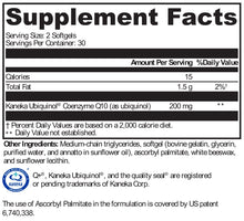 Load image into Gallery viewer, Coq10 Ubiquinol (60 sg), KHOSH