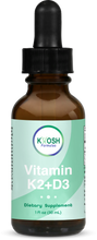 Load image into Gallery viewer, Vitamin D3 + K2, KHOSH
