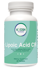 Load image into Gallery viewer, Lipoic Acid CR (60 tabs), KHOSH