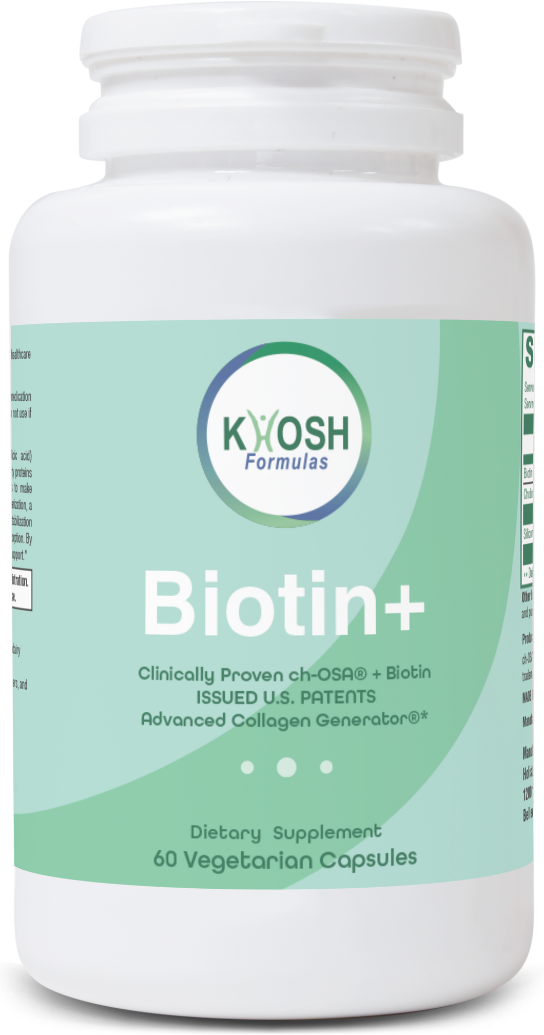 Biotin+ (60 caps), KHOSH
