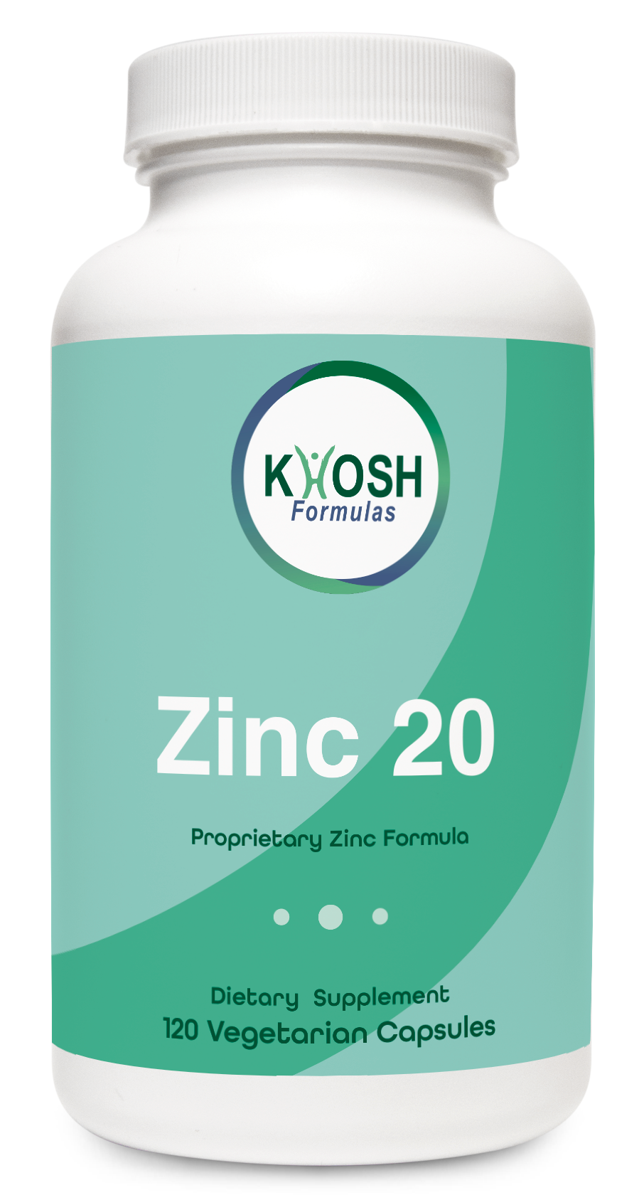 Zinc 20 (120 caps), KHOSH – Holistique Medicine