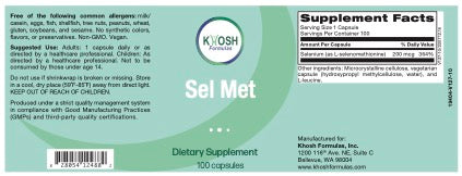 Sel-Met (Khosh) (100 caps)